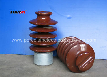 Isolateurs électriques standard de porcelaine du CEI, isolateur de courrier de Pin 27KV