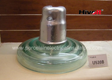 L'isolateur disponible de verre trempé de douille de zinc avec la boule/prise relient la manière