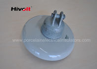 Isolateur de suspension professionnel de porcelaine pour des lignes de distribution