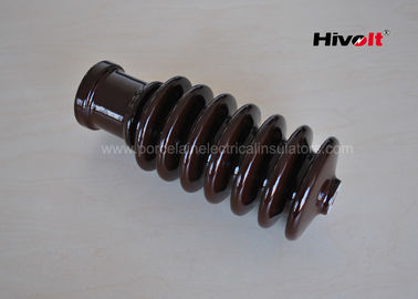 Isolateur standard de bague de HT du CEI pour le brun de couleur des intercepteurs 20KV de montée subite sans bride