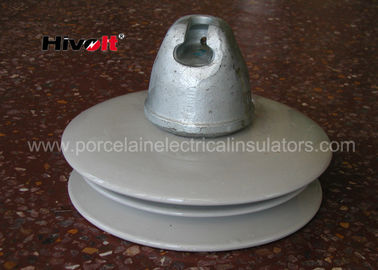 Isolateur de suspension gris professionnel de porcelaine pour les lignes électriques 400kV