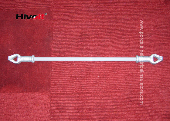 Long isolateur composé électrique HFS-35/70 de tension de type d'isolateur/fibre de verre de Rod